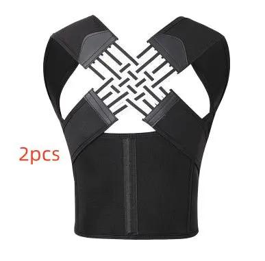 Unisex Posture Corrector Brace Anti Humpback Chest Lift Support For Better Shoulder And Spine Alignment by null