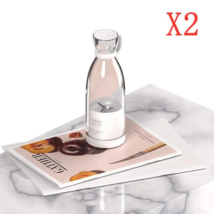 350ML Electric Juicer Blender Mixer USB Rechargeable Machine Household Portable Blender Maker Cup Kitchen Tool Kit by null