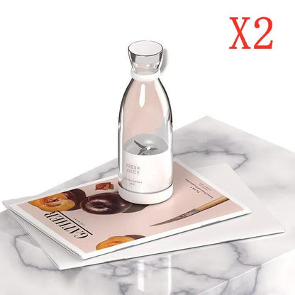 350ML Electric Juicer Blender Mixer USB Rechargeable Machine Household Portable Blender Maker Cup Kitchen Tool Kit by null