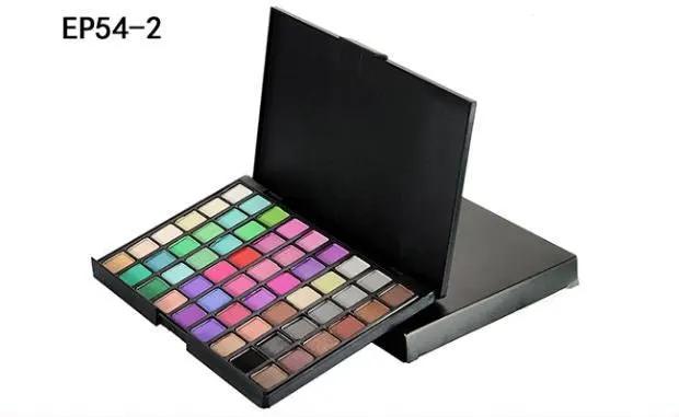 Portable Professional 54 Color Eyeshadow Palette for Makeup Natural Shimmer and Matte Finishes by null