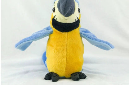 electric talking parrot plush Toy by null