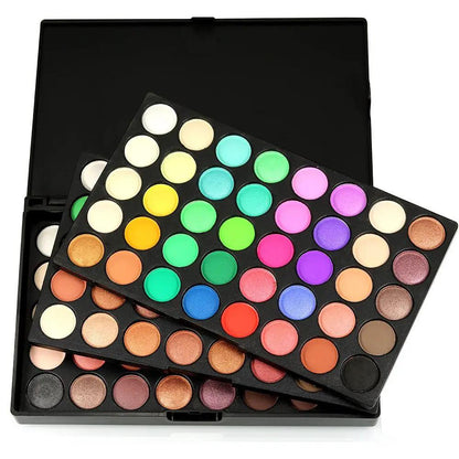 Perfect Professional 120 Color Eyeshadow Palette Soft Matte Finish Cosmetic Powder Makeup Set by null