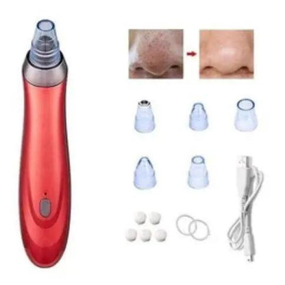 Compact Electric Pore Vacuum Blackhead Remover Device For Acne Facial Skin Cleaner With Suction by null