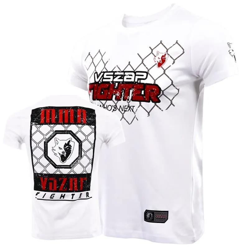 Fighting Boxing Training Clothing Muay Thai Men's T-shirt Summer Breathable And Loose by Zeny Home & Beauty
