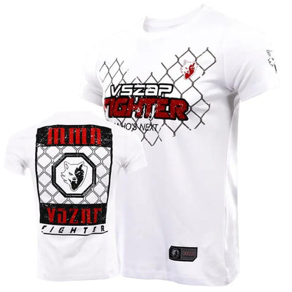 Fighting Boxing Training Clothing Muay Thai Men's T-shirt Summer Breathable And Loose by Zeny Home & Beauty