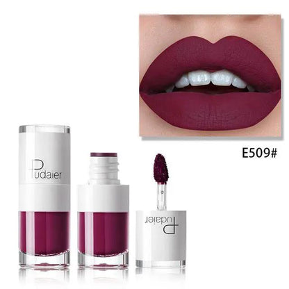 Long Lasting Matte Lipstick Set 16 Colors In White Bottle Waterproof Moisturizing Lipcolor by null