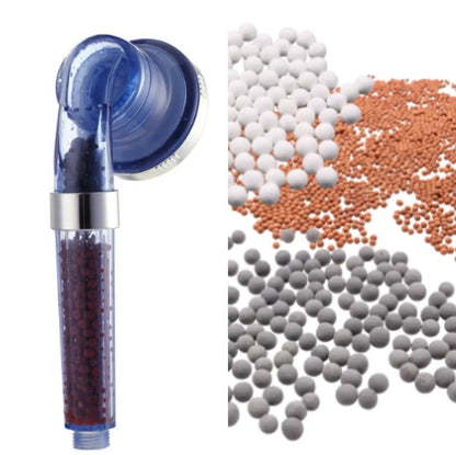 Pressurized Negative Ion Shower Head With Three Mode Water Outlet And Massage Spray by null