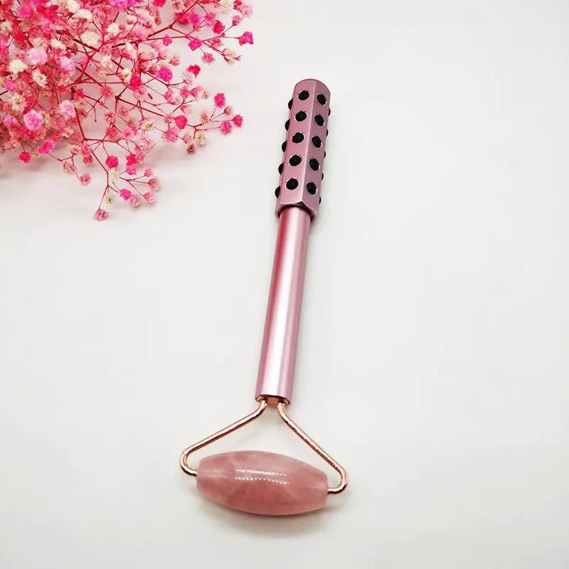 Natural Jade Massage Wand 4 Piece Set With Germanium Beauty Bar Heads Health Care by null