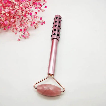 Natural Jade Massage Wand 4 Piece Set With Germanium Beauty Bar Heads Health Care by null
