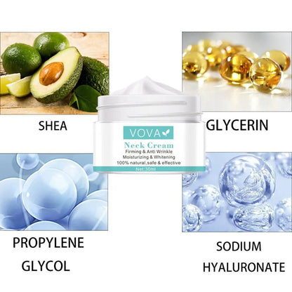 Neck Cream 30Ml Hydrating Rejuvenating For All Skin Types Anti Aging Nourishing Formula Protects From Environment by null