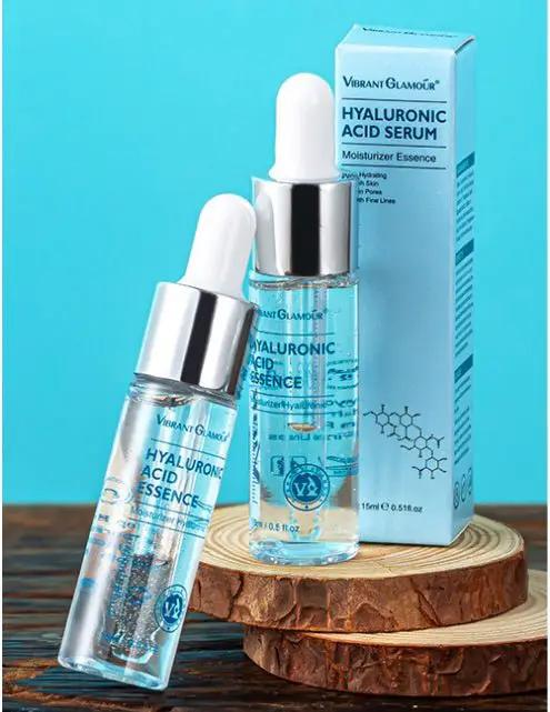 Hyaluronic Acid Serum for Anti Aging Pore Tightening Brightening Moisturizing Dry Skin Care 15ml Stock Solution Series by null