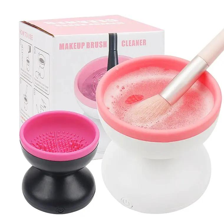 Portable Electric Makeup Brush Cleaner USB Beauty Tools for All Brush Sizes by null