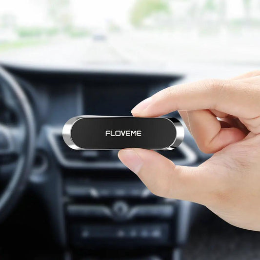 Magnetic Car Phone Holder Mount With Iron Sheet And Foam Adhesive Lightweight 40g 70mm By 20mm By 4mm by null