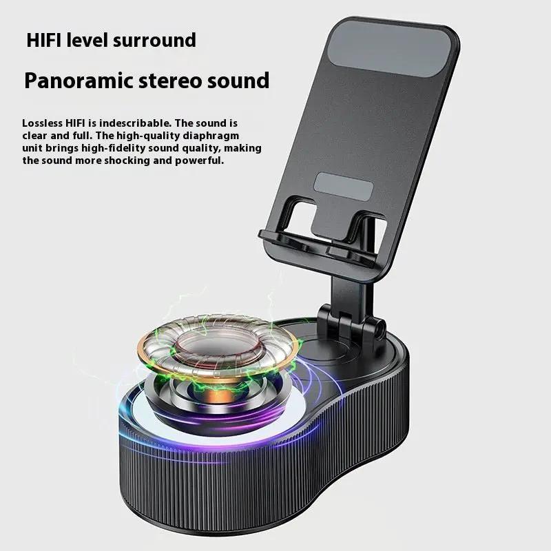 Adjustable 360 Degree Rotating Tabletop Phone Stand For Hands Free Viewing And Flexible Angles by null