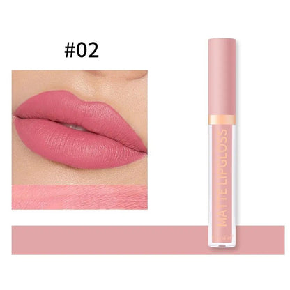 Long Lasting Matte Lip Gloss Non Transferable Formula For All Day Wear Fade Resistant by null