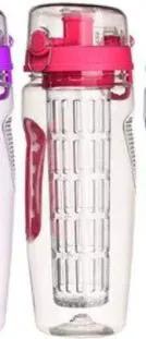 32 Oz Fruit Infuser Water Bottle BPA Free Eastman Tritan Leakproof Sports Bottle With Infuser Cup by null