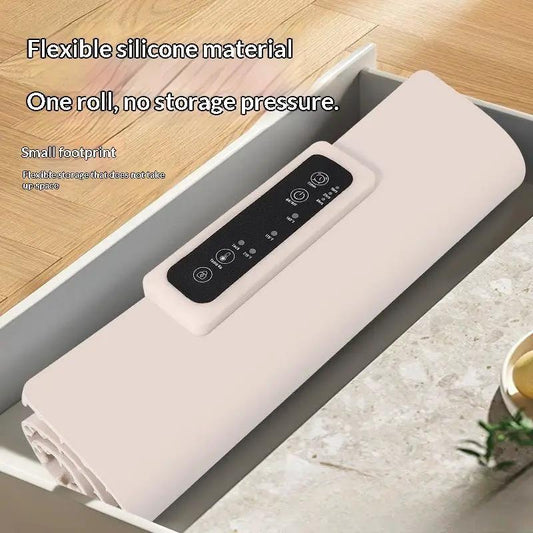 Multifunctional Foldable Food Warmer Mat With Antibacterial And Anti Stain Coating Portable Heat Pad For Home And Travel by null