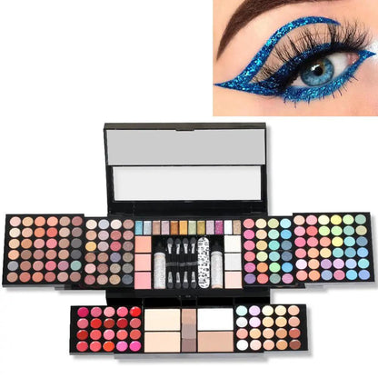 120 Color Matte Eyeshadow Palette With Ultra Pigmented Blendable Shades For Subtle To Bold Creative Looks by null