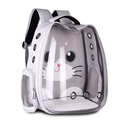 Pet Supplies Pet Backpack Convenient Pet Space Bag Breathable Shoulder Cat Bag Dog Bag by null