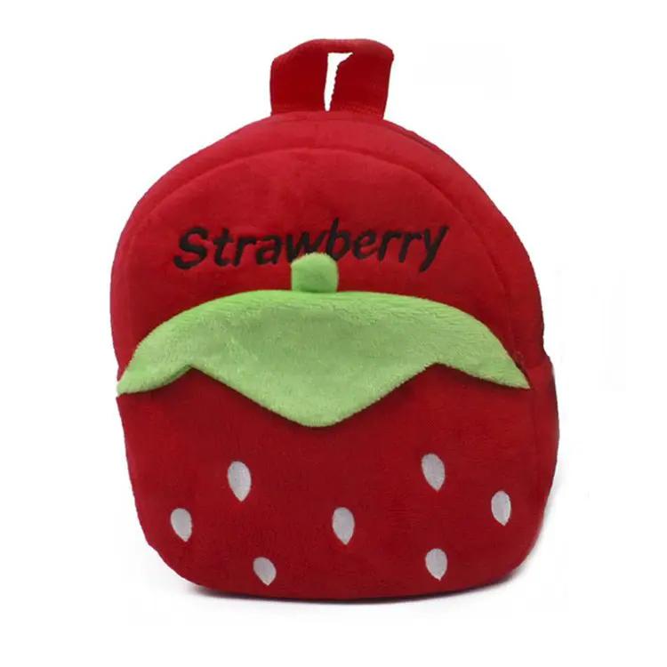Early Childhood Education Plush School Bag For Kids With Soft Touch Skin Friendly Design by null