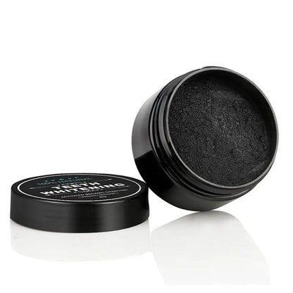 Activated Coconut Charcoal Teeth Whitening Powder For Oral Hygiene And Healthy Gums by null