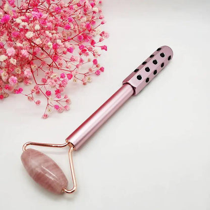 Natural Jade Massage Wand 4 Piece Set With Germanium Beauty Bar Heads Health Care by null