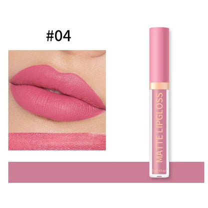 Long Lasting Matte Lip Gloss Non Transferable Formula For All Day Wear Fade Resistant by null