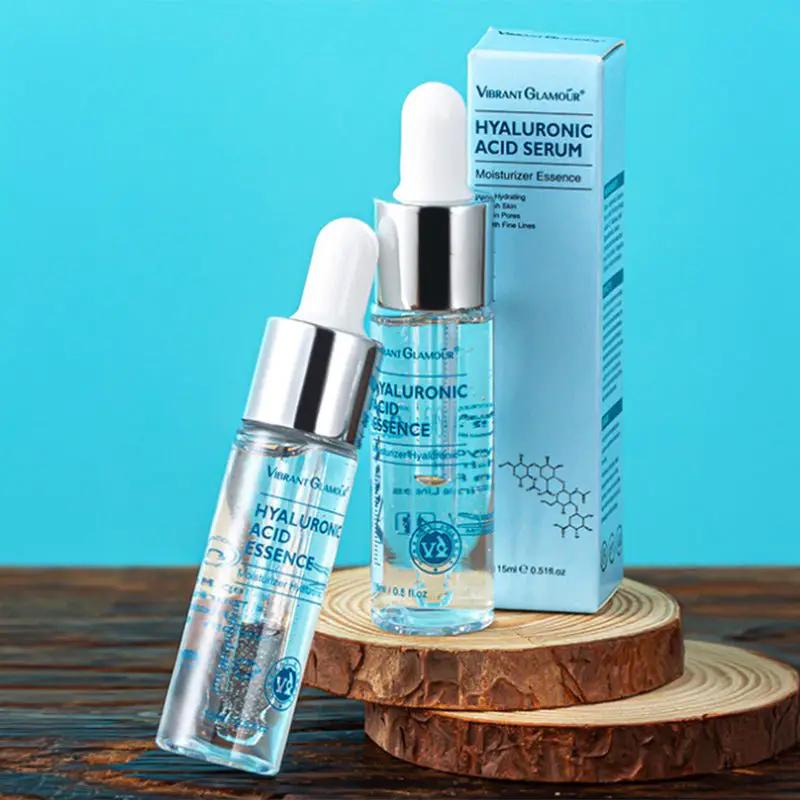 Hyaluronic Acid Serum for Anti Aging Pore Tightening Brightening Moisturizing Dry Skin Care 15ml Stock Solution Series by null