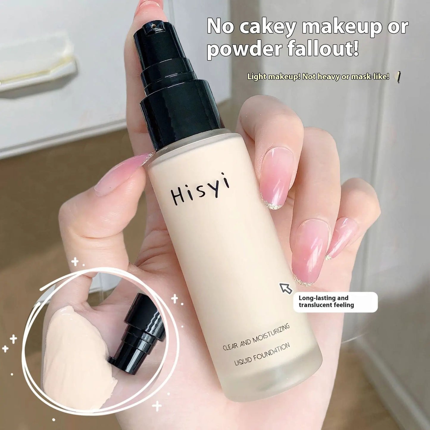 BB Cream White Brightening Liquid Foundation Hydrating Skincare For Even Skin Tone And Radiance by null