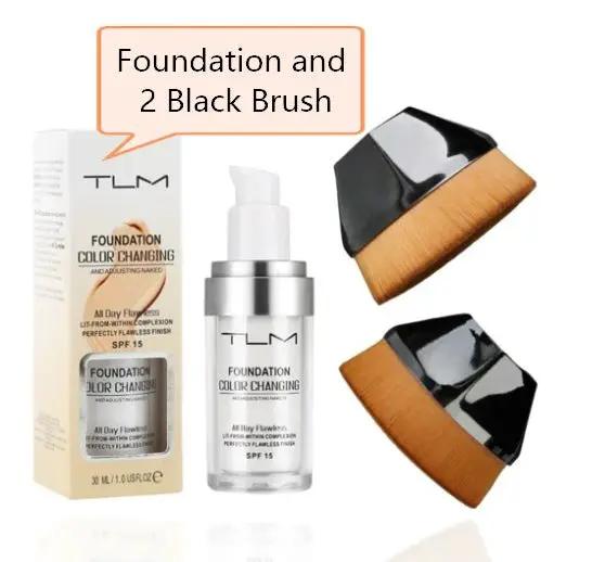 Color Changing Liquid Foundation Concealer SPF 50 Portable Natural Shade Makeup BB by null