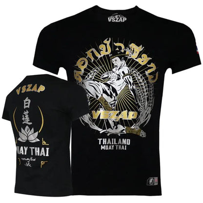Fighting Boxing Training Clothing Muay Thai Men's T-shirt Summer Breathable And Loose by Zeny Home & Beauty