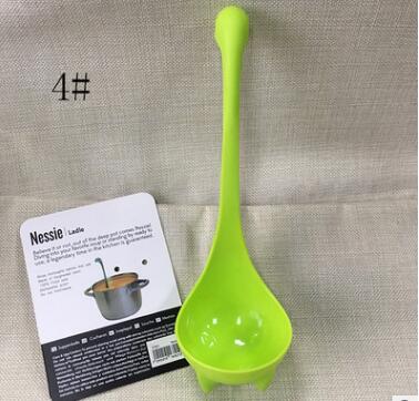 Cute Dinosaur Standing Spoon For Kids Kitchen Durable Food Grade PP Utensil Featuring Cartoon Dinosaur Design by null
