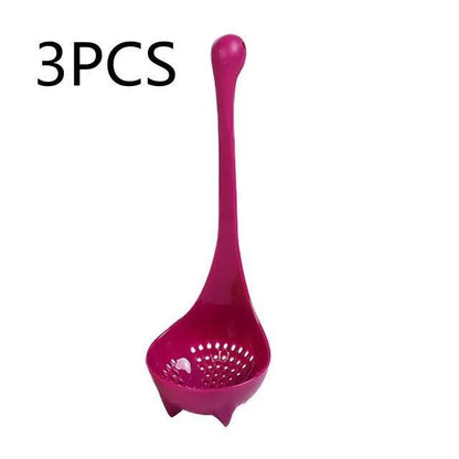 Cute Dinosaur Standing Spoon For Kids Kitchen Durable Food Grade PP Utensil Featuring Cartoon Dinosaur Design by null