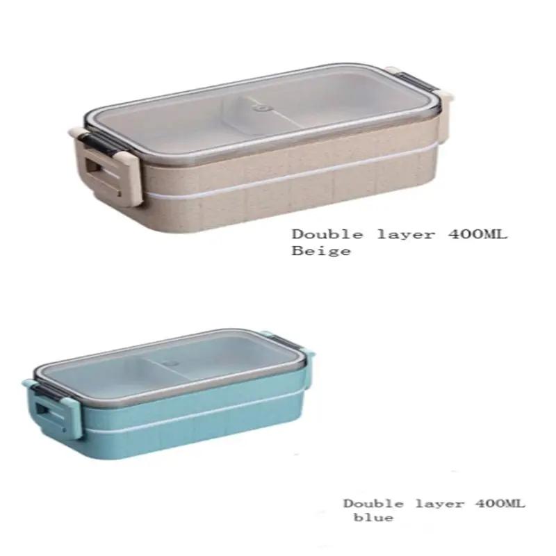 Healthy Material Microwave Dinnerware Lunch Box With Leakproof Lock Seal For Fresh Meals On The Go by null