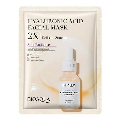 Collagen Face Mask With Hyaluronic Acid Moisturizing Firming Sheet Mask For All Skin Types Care by null