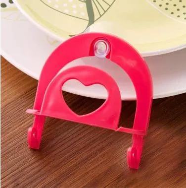 Plastic Hook Sponge Storage Rack With Strong Suction For Bathroom Toilet Office Use by null