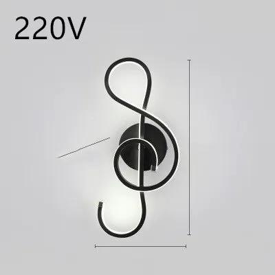 Nordic LED Wall Lamp for Bedroom and Bedside Minimalist Design Modern Energy Efficient Lighting Fixture by null