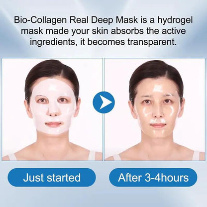 Collagen Face Mask For Shrink Pores Deep Hydration Moisturizing Brightening And Firming Skin Care Moisturizer by null