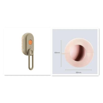 Cat Steam Brush Steamy Dog Brush 3 In 1 Electric Spray Cat Hair Brushes For Massage Pet Grooming Comb Hair Removal Combs Pet Products by null