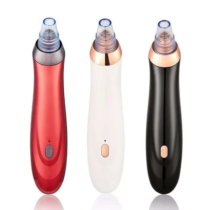 Compact Electric Pore Vacuum Blackhead Remover Device For Acne Facial Skin Cleaner With Suction by null