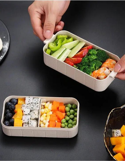 Healthy Material Microwave Dinnerware Lunch Box With Leakproof Lock Seal For Fresh Meals On The Go by null