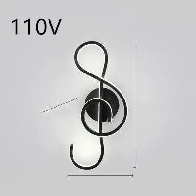 Nordic LED Wall Lamp for Bedroom and Bedside Minimalist Design Modern Energy Efficient Lighting Fixture by null