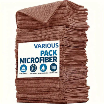 Ultra Absorbent Kitchen And Car Cleaning Cloth Towels Set For Spills Dishes Counters And Surfaces by null