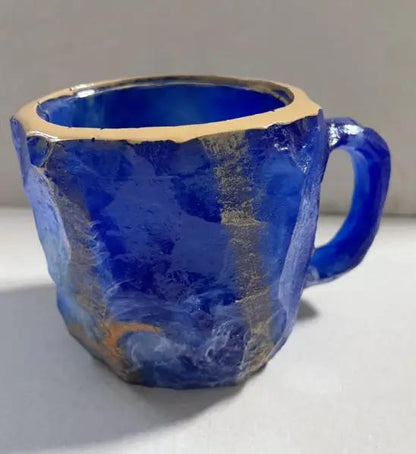 400ml Resin Mineral Crystal Coffee Mugs With Handles Elegant Fake Mineral Crystal Cup For Workplace Home Decor Christmas Gift Kitchen Gadgets by Zeny Home & Beauty