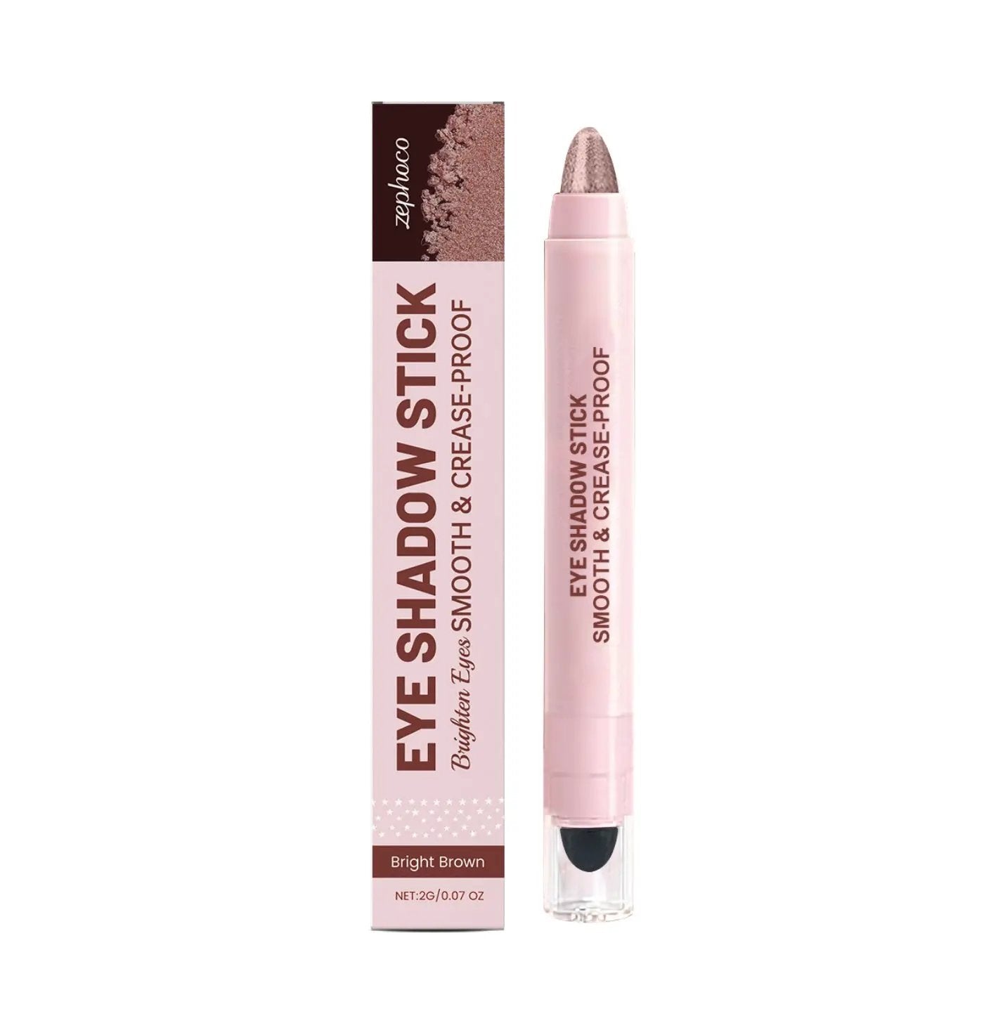 Shadow Stick Instant Eye Color Creamy Eye Shadow Stick For Effortless Application And Blending by null
