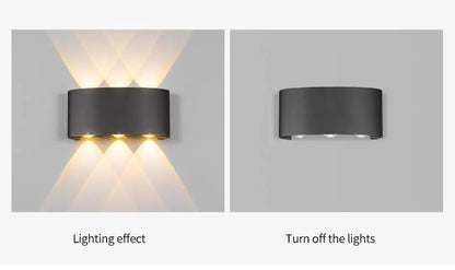 LED Wall Sconce With Bright Ambient Lighting Easy Installation For Modern Home Decor by null