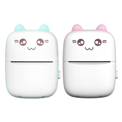 Mini Printer Portable Mini Bluetooth WiFi New Wrong Printer Mobile Phone Photo Title Note Hot Print Pocket Student Error Label Printer by Zeny Home & Beauty