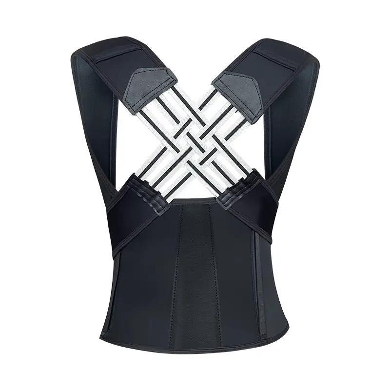 Unisex Posture Corrector Brace Anti Humpback Chest Lift Support For Better Shoulder And Spine Alignment by null