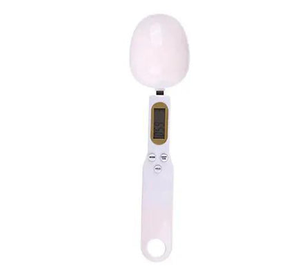 Digital Kitchen Scale With Removable Measuring Spoon 500G 0.1G Precision Multifunctional by null