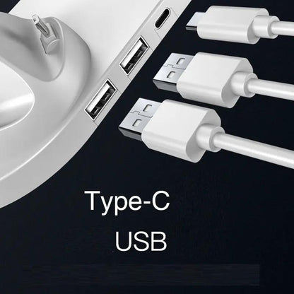 Wireless Charger For IPhone Fast Charger For Phone Fast Charging Pad For Phone Watch 6 In 1 Charging Dock Station by null